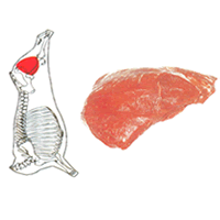 IMPORTED BUFFALO MEAT (INDIA) * (TOP SIDE)